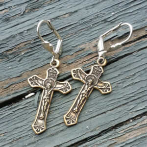 Crucifix Earrings