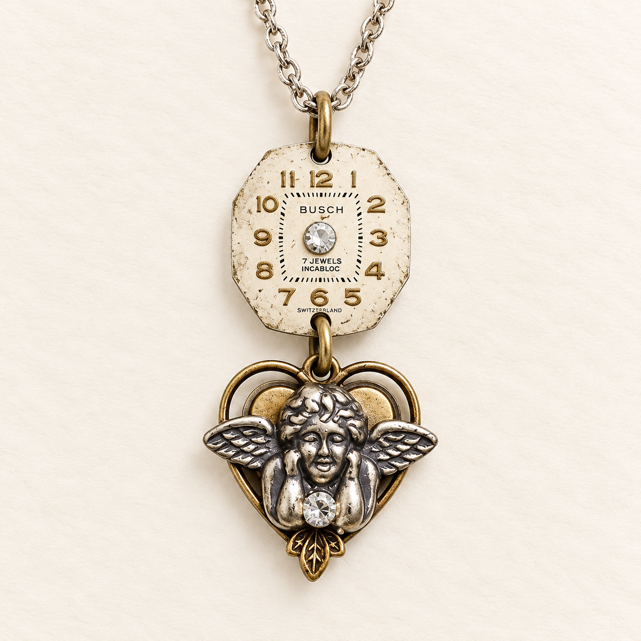 Angels Watching Over Me Necklace