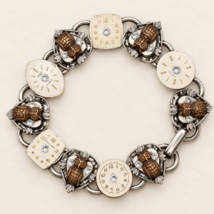 Hoo Has The Time Bracelet