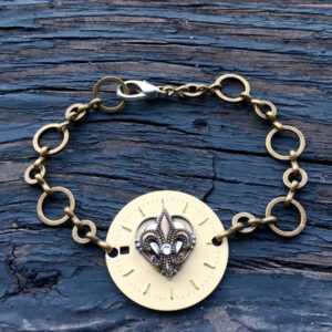 New Time For Mardi Gras Bracelet