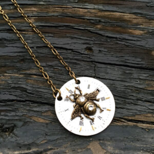New Bee On Time Necklace
