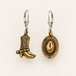 Hat & Boot Earrings