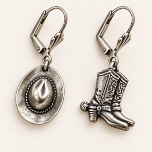 Hat & Boot Earrings