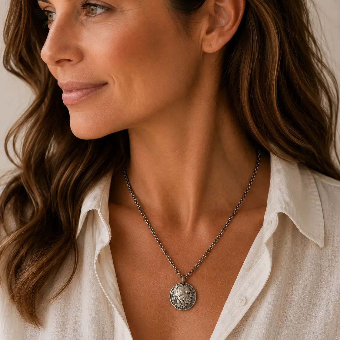 Indian Head Nickel Necklace - Image 2
