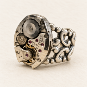 Vintage Watch Movement Ring