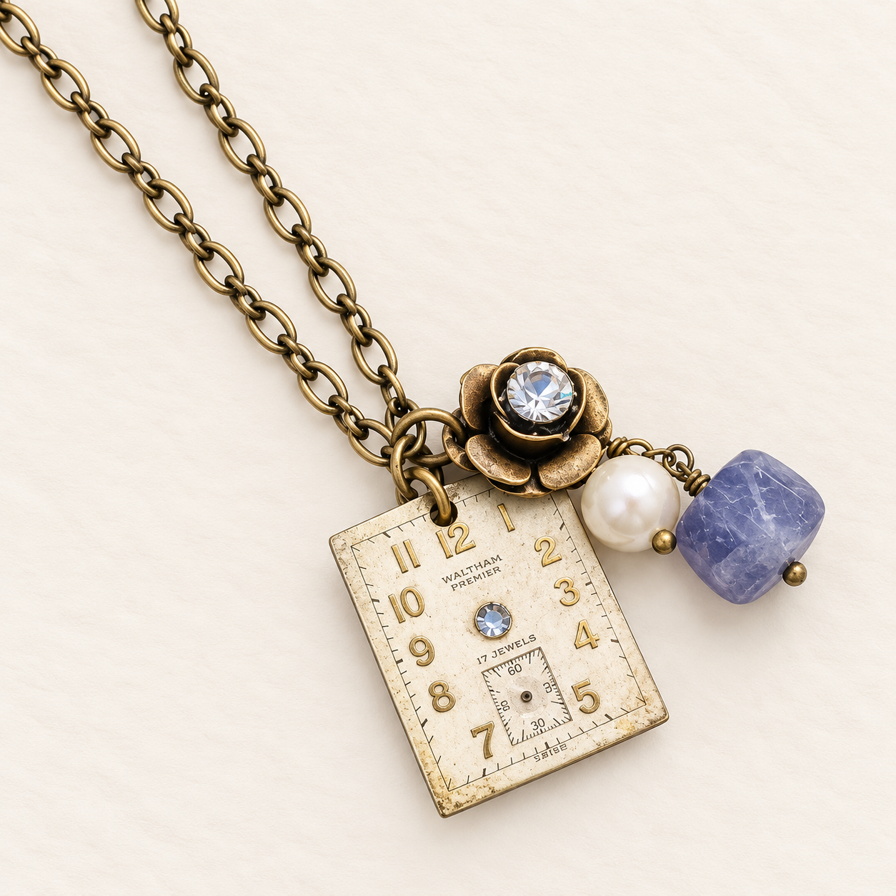 Time to Smell the Roses Long Necklace