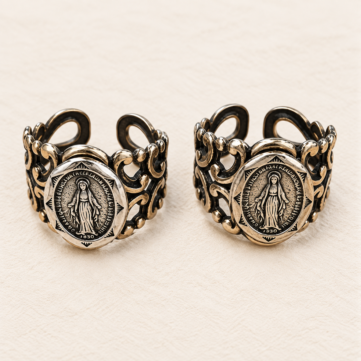 Miraculous Mother Mary Ring