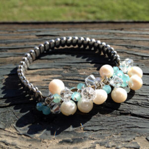 Speidel Gem & Crystal Corsage Bracelet