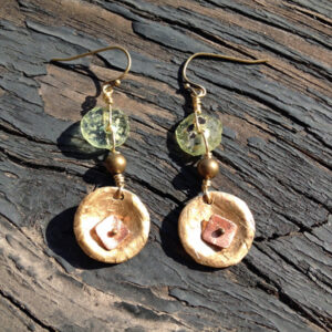 Lost Art Roman Glass Earrings