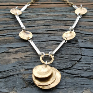 Lost Art Circle Choker Necklace