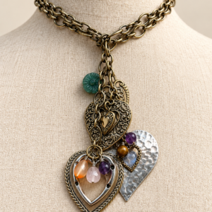 Lovers At Heart Lariat Necklace