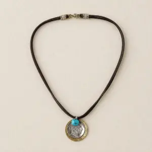 Indian Head Nickel Deerskin Necklace