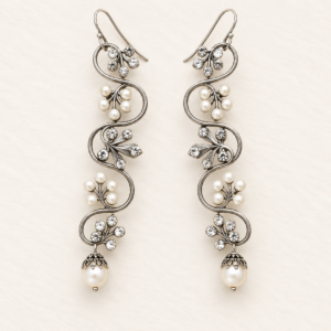 Lilies on the Vine Earrings