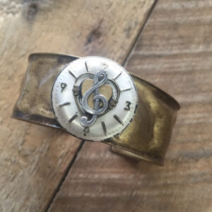 Time For Music Cuff Bracelet