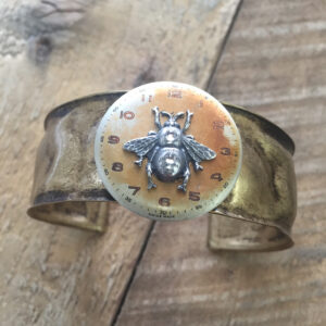 Bee On Time Cuff Bracelet