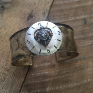 Slow as a Turtle Cuff Bracelet