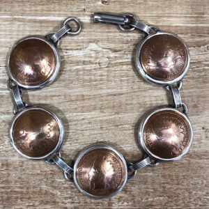 Indian Head Penny Bezel Bracelet