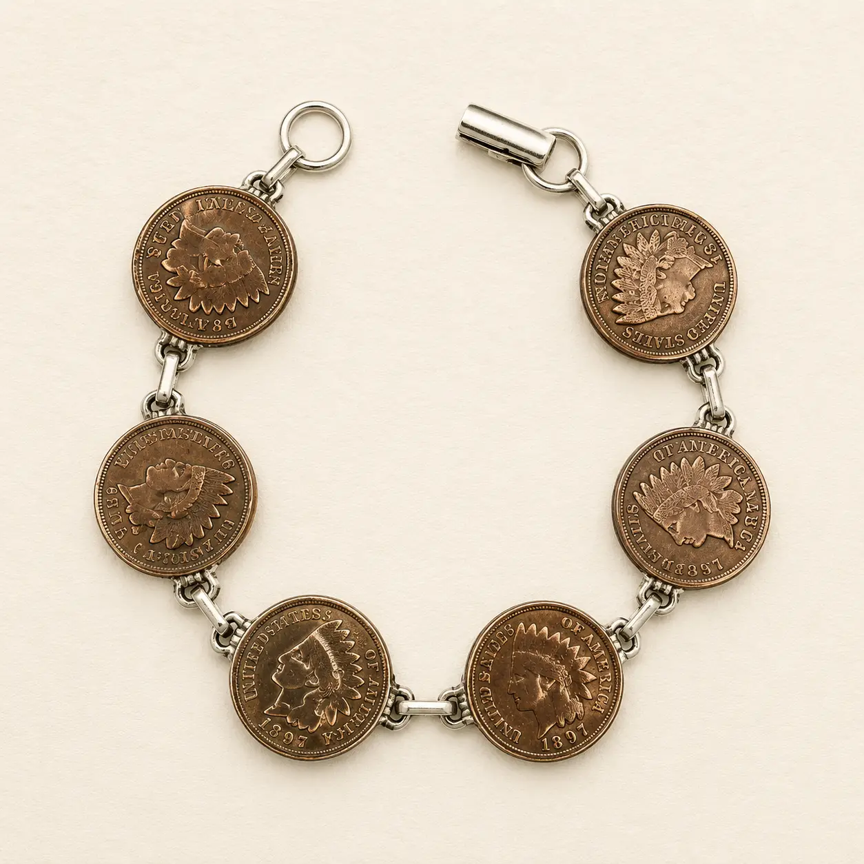Indian Head Penny Classic Bracelet