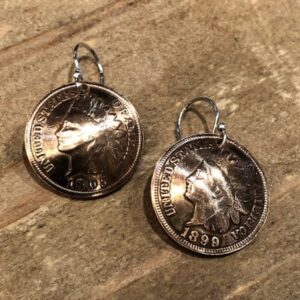 Indian Head Penny Earrings