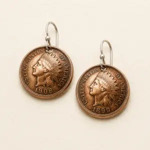 Indian Head Penny Earrings