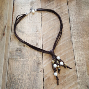 Fearless Deerskin Necklace