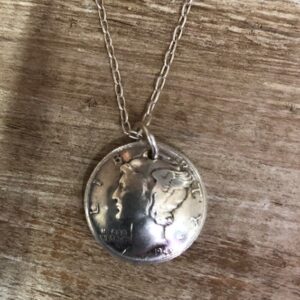 Mercury Dime Necklace