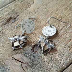 Time Flies Dragonfly Earrings