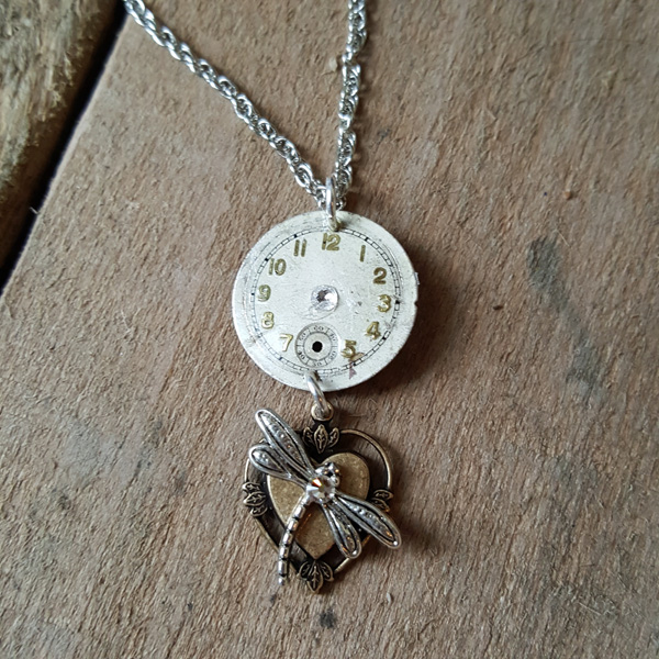 Time Flies Dragonfly Necklace lorraine frances