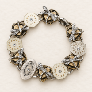 Time Flies Dragonfly Bracelet
