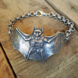 Gothic Bat Bracelet