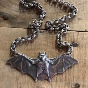 Gothic Bat Necklace