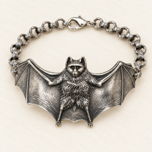 Gothic Bat Bracelet