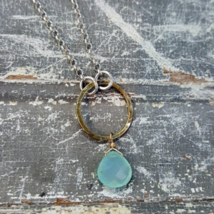 Aquatic Circle Necklace