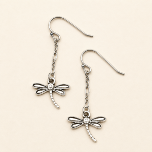 Dangling Dragonfly Earrings