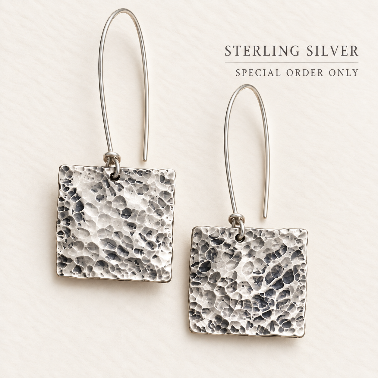 Copper Mosaic Earrings - Image 3