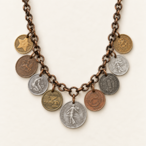 World Traveler Coin Necklace