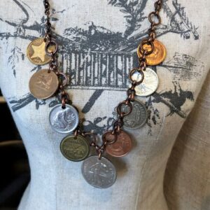 World Traveler Coin Necklace