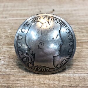 Barber Half Dollar Ring