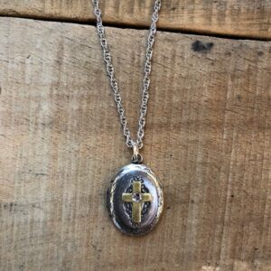 Cross Locket Necklace