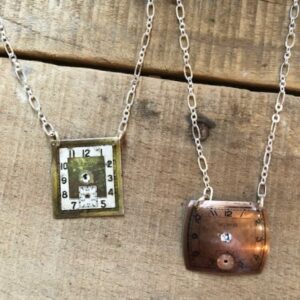 Vintage Watch Face Necklace