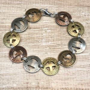 Vintage Token Bracelet