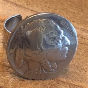 Indian Head Nickel Sterling Ring