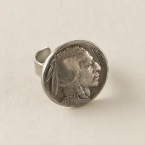 Indian Head Nickel Ring