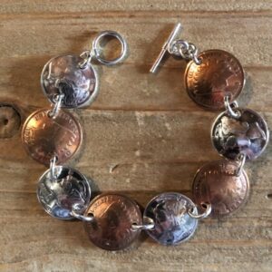 Indian Head Penny & Mercury Dime Bracelet