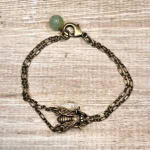 Bee Bracelet With Gem