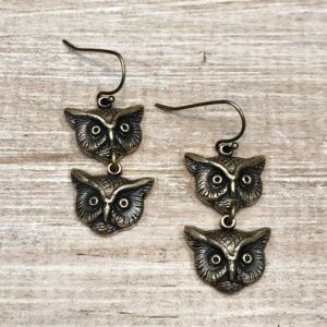Wise Old Owls Earrings