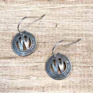 Vintage Token Earrings