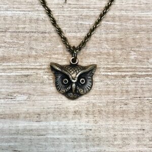 Wise Old Owl Necklace