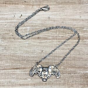 Owl In Flight Necklace