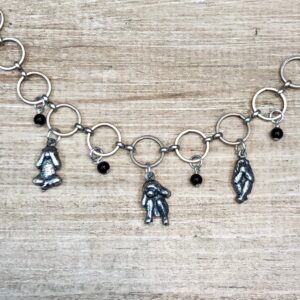 Three Wise Monkeys Necklace